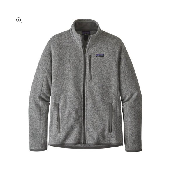 Patagonia Better Sweater Jacket Mens Large Gray Full Zip Fleece Outdoor Casual - Picture 1 of 9